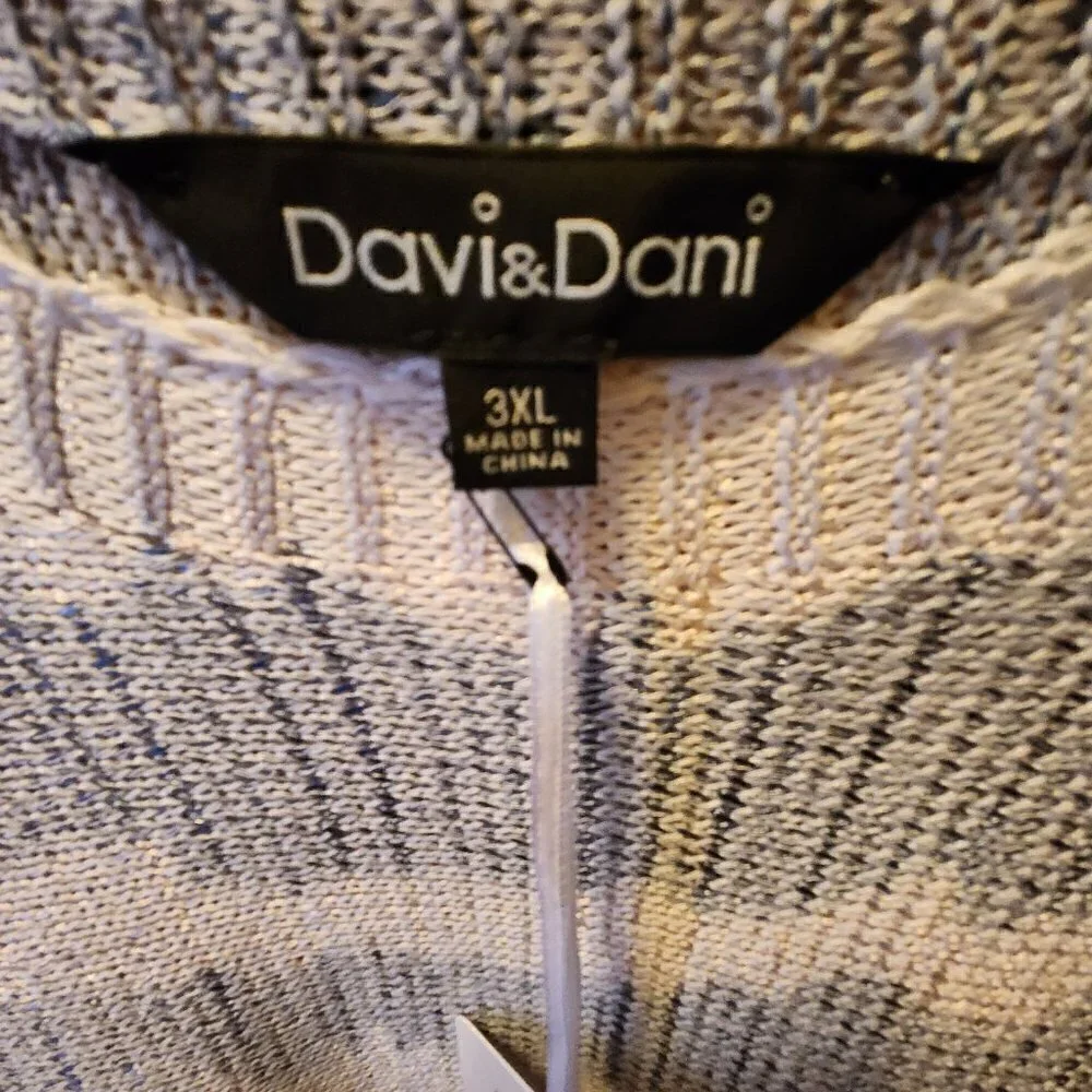 Davi & Dani Sweater Size 3XL New With Tags - Picture 2 of 9